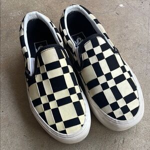 Vans Checkerboard Slip-On Sneakers